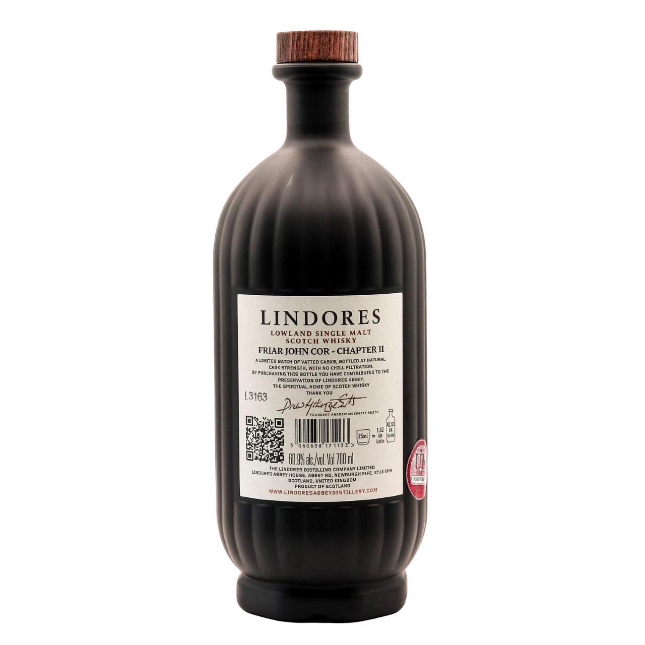 林多修道院 「約翰柯爾」 第二章限量黑瓶-60.9%/700ml