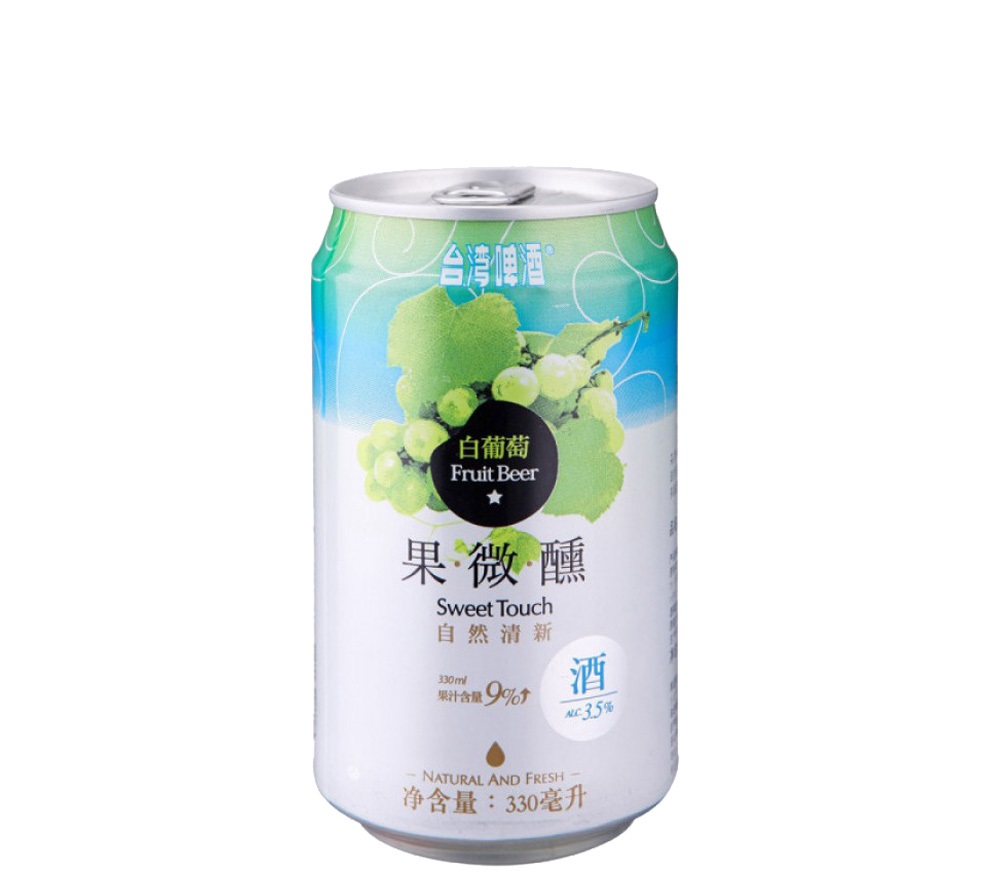 台灣啤酒果微醺青葡萄(24入)