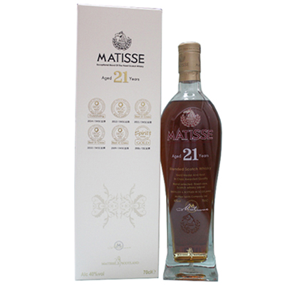 馬諦氏21年調和威士忌700ml