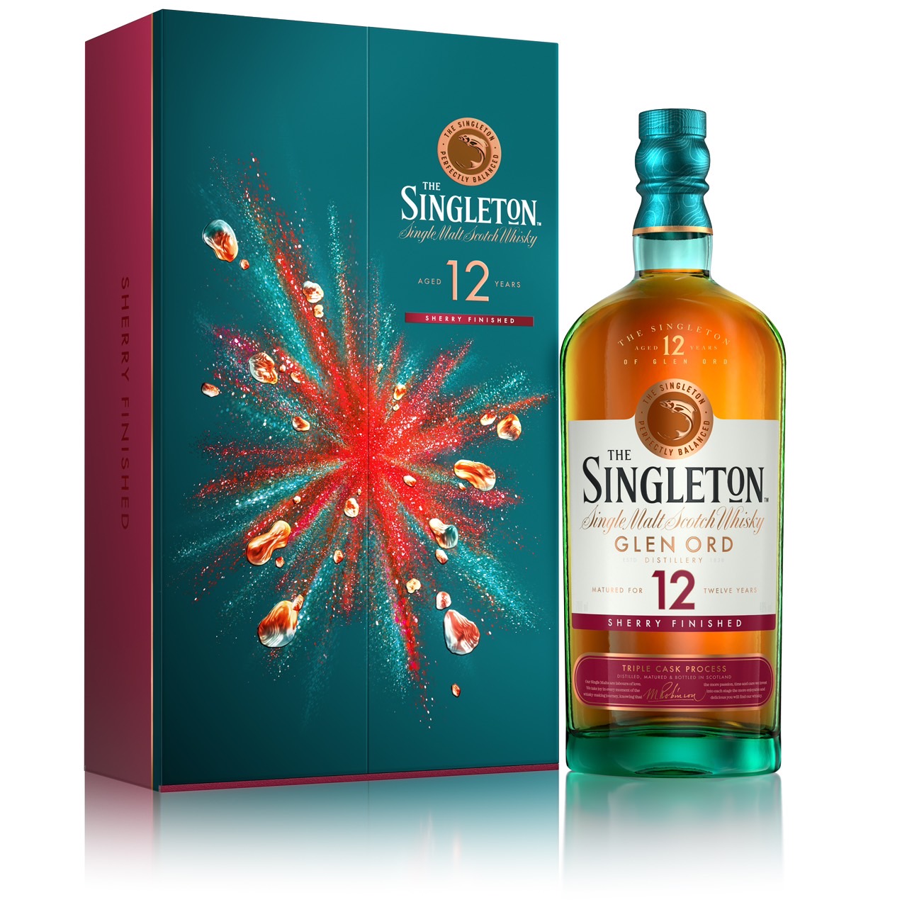蘇格登 12年醇雪莉桶版單一麥芽威士忌(2023新年禮盒)
