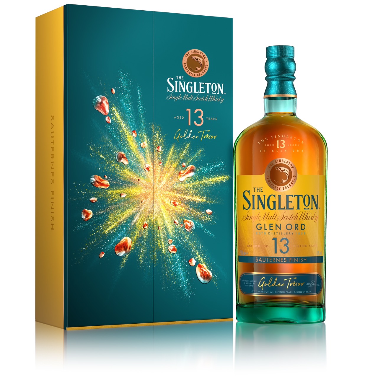 蘇格登13年醇金蘇玳桶單一純麥威士忌 2023春節禮盒