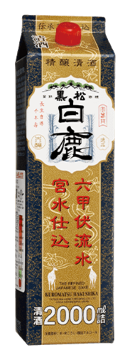 黑松白鹿清酒2L