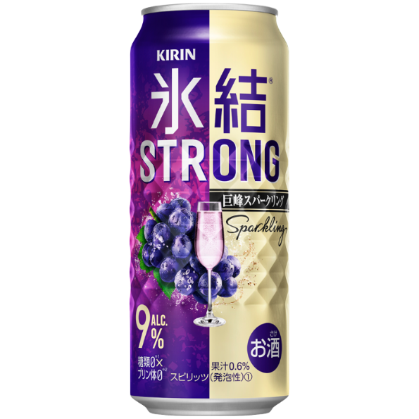 麒麟 冰結STRONG調酒 華麗巨峰葡萄易開罐500ML(24入)