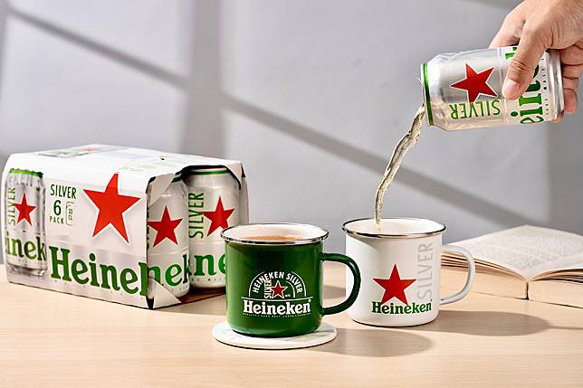 海尼根Silver星銀啤酒【330ml】罐裝