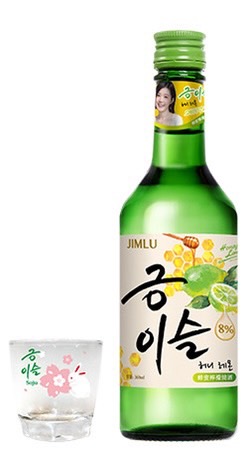 清露蜂蜜檸檬燒酒360ml